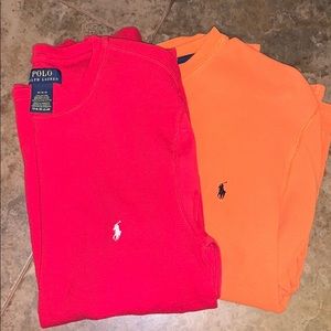 Long sleeve Ralph Lauren shirts